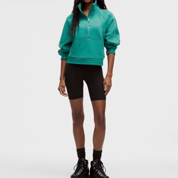 NWT Lululemon Scuba Oversized Funnel Neck, XS/S, Heathered Teal Lagoon - Picture 3 of 7